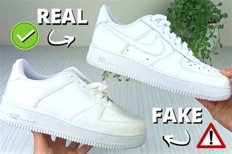 nike air force 1 fake vs real|air force 1s scam.